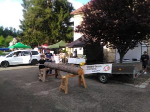 Řemeslný jarmark ve Vlčkovicích v Podkrkonoší.